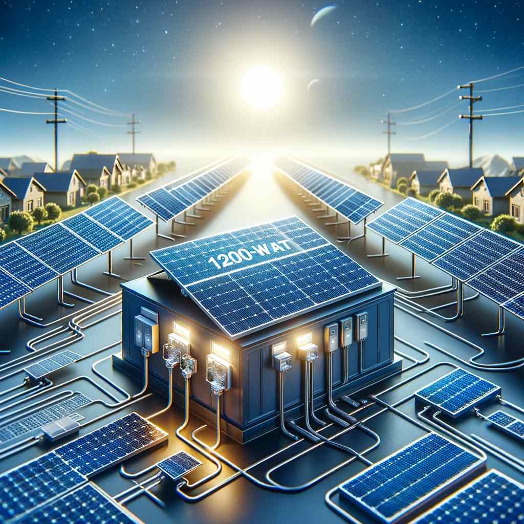 Harnessing-Power-with-the-1200-Watt-Solar-Panel